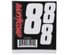Related: Dan's Comp Stickers BMX Numbers (White) (2" x 2, 3" x 1) (8)